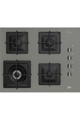 Beko BOCD K 6510 EWG Gazlı Cam Tablalı Ocak