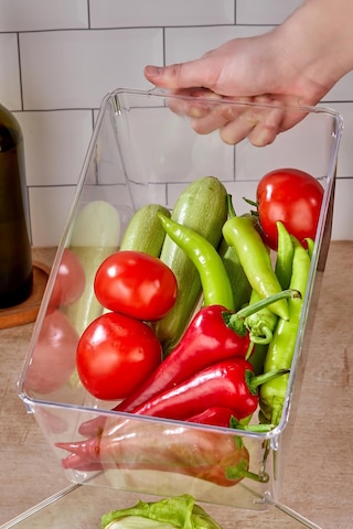 3 Lü Buzdolabı Organizeri & Buzdolabı Düzenleyici 6 Lt