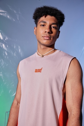Woof Gym Tank Top Frozen Strawberry Kırmızı