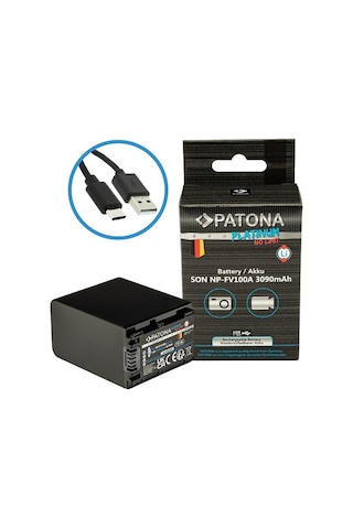 Patona Np-fv100 Sony Uyumlu Batarya 3090mah