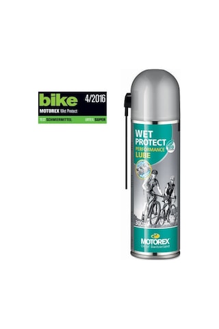 Motorex Wet Protect Islak Ortam Bisiklet Sprey Zincir Yağı 300ml Siyah - Kırmızı