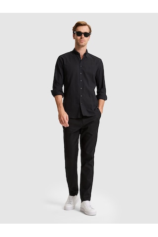 Cacharel Erkek Siyah Pantolon Kanvas-chino 50306386-vr046