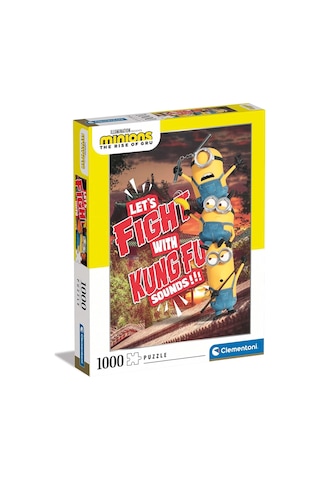 Minyonlar 2 Koleksiyon Puzzle 1000 Parça High Quality Collection Yetişkin Puzzle