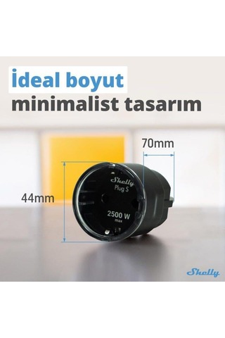 Shelly Plus Plug S Akıllı Priz