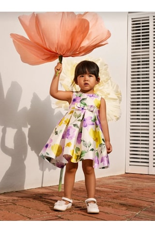 Mayoral Abel&lula 5019 Kız Çocuk Lila Elbise LİLA