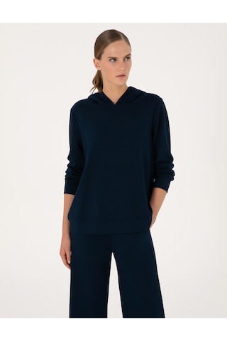 Pierre Cardin Kadın Lacivert Sweatshirt 50314972-vr033 Lacivert