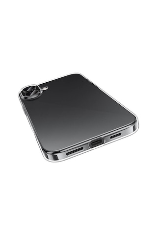 Kilifone - Apple Uyumlu iPhone 16 - Kılıf Şeffaf Soft Slim Fitt Süper Silikon Kapak - Şeffaf