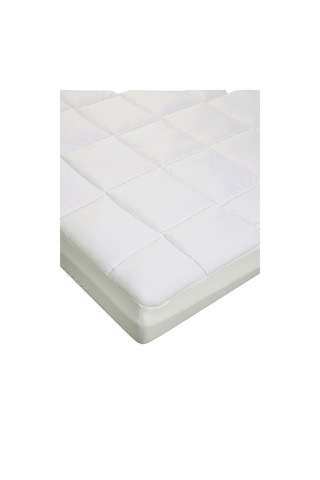 Yatak Pedi Yatak Koruyucu Yatak Şiltesi %100 Micro Pamuklu Kumaş 400 Gram Full Kenar Fitted