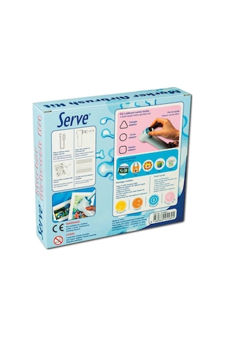 Serve Marker Airbrush Kit 12 Adet Keçeli Kalem