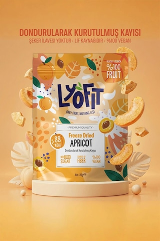 Freeze Dried Kayısı 25 G