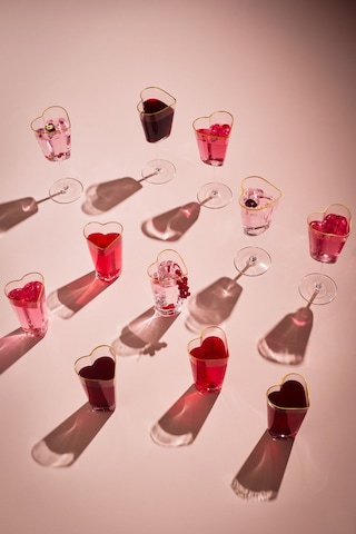 Karaca Love Pipetli Kokteyl Bardağı Şeffaf 200 ml