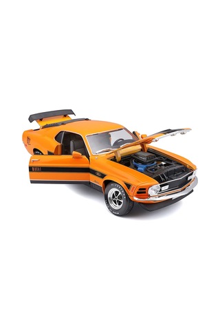 Maisto 1/18 1970 Ford Mustang Mach 1 - Turuncu