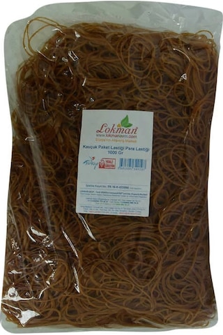 Kauçuk Paket Lastiği Para Lastiği 1000 Gr Paket