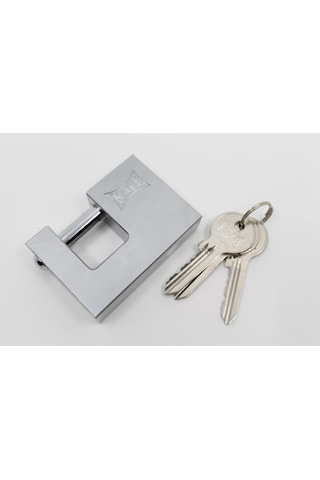 Kd001/50/160 Kale Yatay Çelik Sürgülü Asma Kilit 60mm