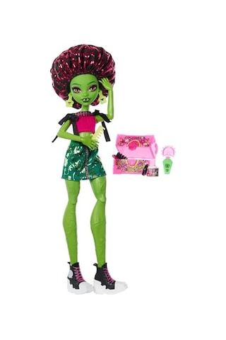 Saç Bakım Ürünleri, Bone Ve Bitki Dahil 13 Gerçekçi Sürpriz İçeren Monster High Güzellik Sırları Venus Mcflyt