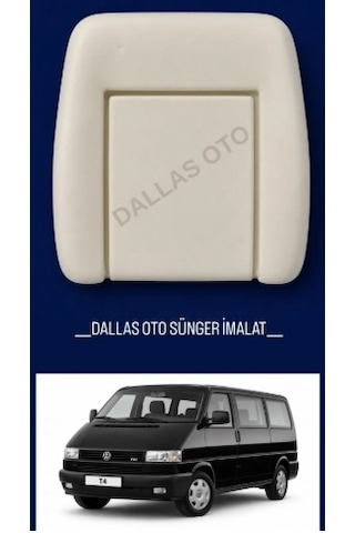 Volkswagen T4 1990-2003 Model Sırt Süngeri