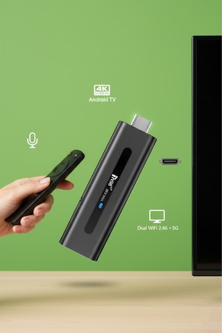 Akıllı Tv Stick 4k Destekli Android 14 Dual Wifi Bluetooth Tak & Kullan