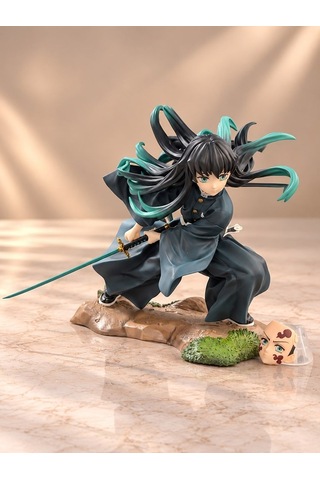 Delux Serisi Demon Slayer Muichiro Tokito Hashirası Figürü Fan Hediyesi Hediye Anime Figür