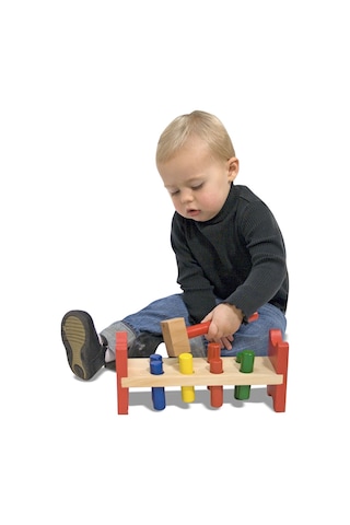 Melissa And Doug Ahşap Bambam Çivi Çakma