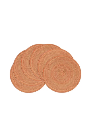 Adet Yuvarlak Örgülü Amerikan Servisi Amerikan Servisi Yıkanabilir 15 İnç Diğer