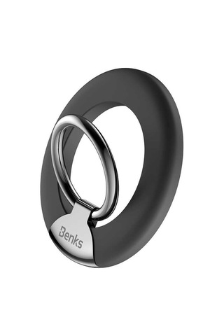 Benks L42 Magnetik Telefon Yüzük Tutucu Aparat ZORE-220192 Beyaz