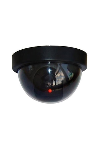 Caydırıcı Sinyal Işıklı Dome Plastik Güvenlik Kamerası - 290972063