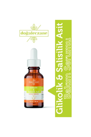 Doğal Eczane Glikolik Asit + Salisilik Asit Bakım Serumu 30 ML