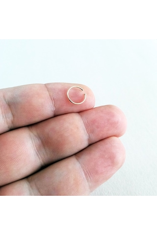 Altın Halka Piercing Hızma As42Hz Altınsepeti Sarı