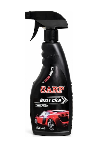 Sarp Süper Etkili Araba Oto Cilası Hızlı Cila Muhteşem Parlaklık 500 Ml