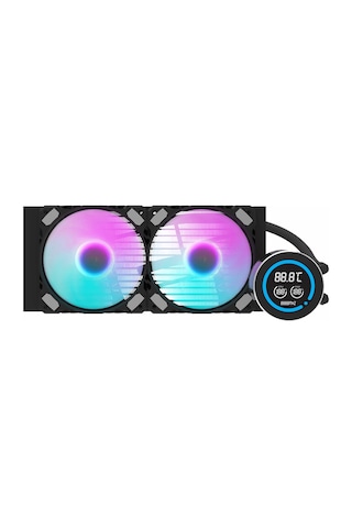 Aigo Dn240d Argb 240mm Am5/1700p Siyah İşlemci Sıvı Soğutucu