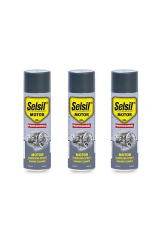 Selsil Susuz Motor Temizleme Spreyi 500 ML 3 Adet Selsil Susuz Motor Temizleme Spreyi 500 ML 3 Adet