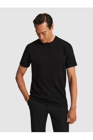 Cacharel Erkek Siyah Tişört Basic 50328348-vr046
