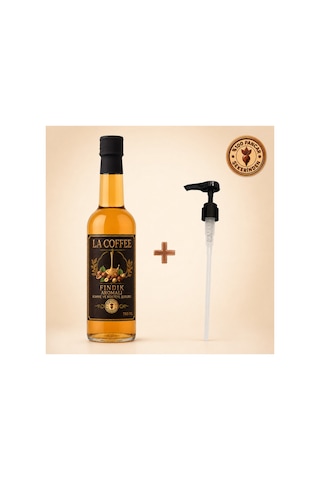 La Coffee Fındık Aromalı Kahve Ve Kokteyl Şurubu 750 Ml - %100 Pancar Şekerli Diğer