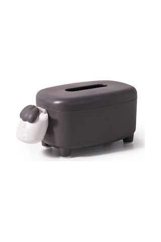 Sones Sevimli Koyun Mendil Kutusu Ev Çay Masası Çok Fonksiyonlu Çekmece Mendil Kutusu Gri