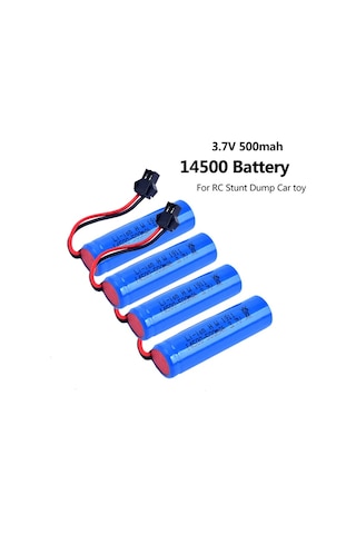 3.7v 14500 Lion 4 Adet Oyuncak Pili Siyah Soketli Ve Usb Şarj Cih
