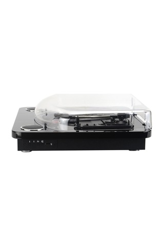 Umie Bemol Siyah Piano Kaplama 10w Bt İn, Bt Out, Rca, Usb Özellikli Nostaljik Pikap