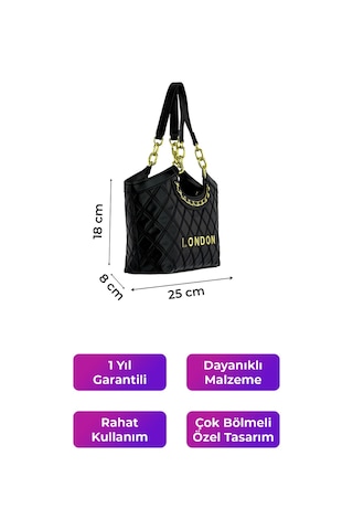 Kriste Bell Kadın Çanta Siyah 26500 Siyah