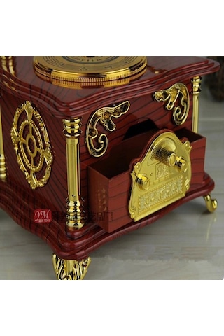 Nostaljik Gramofon Müzik Kutusu -