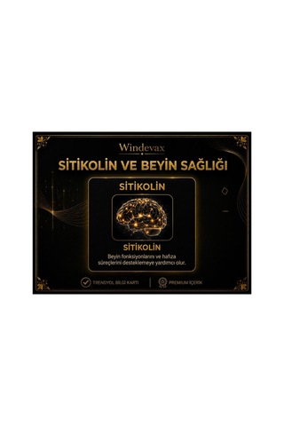Windevax Ekonomik Paket 6 x 60 Kapsül