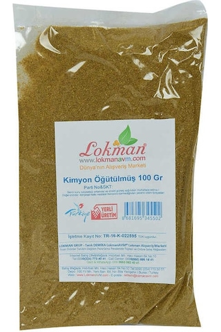 Kimyon Öğütülmüş Yemeklik 100 Gr Paket Doğal