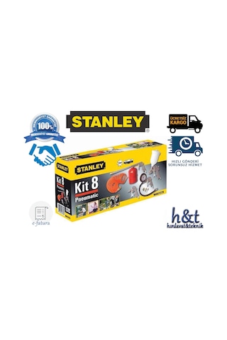 Stanley 9045671STN 8 Parça Kompresör Aksesuar Seti
