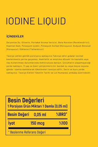 Vitanil's İyot Damlası 20 Ml