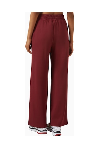 Varley Doublesoft Wide - Leg, Rahat Ve Şık Günlük Eşofman Altı Bordo