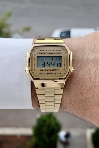 Casio Csıste261erkek Kol Saati Altın