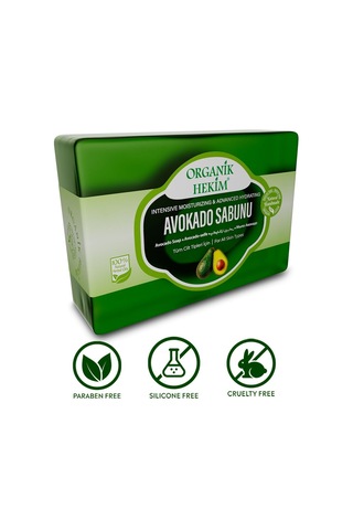 Nemlendirici Etkili Avokado Doğal Katı Sabun - 140 Gr