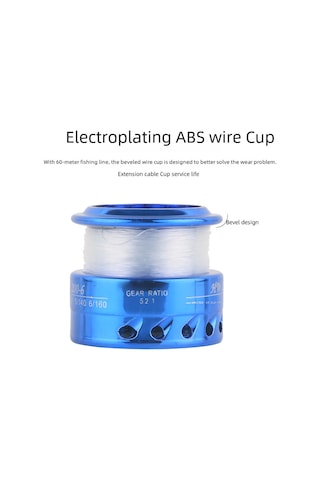 Mufunye Deukıo 200 Modeli Spinning Olta Makinesi - Mini Buz Balıkçılığı İçin电镀 Altın, Çelik İp Dahil, Toptan Satış