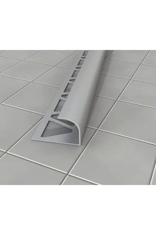 12 Mm Alm. Mat Gri Seramik Köşe Profili