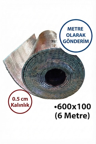 6 Metre Radyatör Petek Arkası Yalıtım Arkalığı Izolasyon Isı Yalıtım Alüminyum Folyo 600x100 Cm Rulo 6 Metre Radyatör Petek Arkası Yalıtım Arkalığı Izolasyon Isı Yalıtım Alüminyum Folyo 600x100 Cm Rulo
