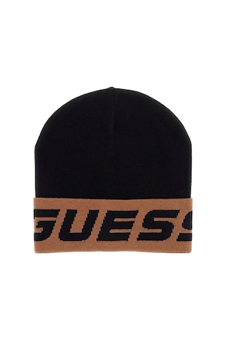 Guess Am9582pol01 Vezzola Erkek Bere Siyah - Kahverengi