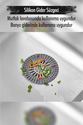 Silikon Lavabo Gideri Süzgeci Diğer